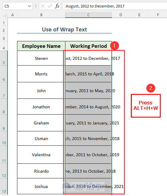 How to Truncate Text in Excel 6 Methods ExcelDemy