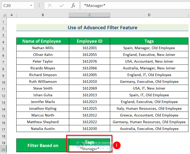 How to Use Multiple Tags in One Cell in Excel 4 Methods