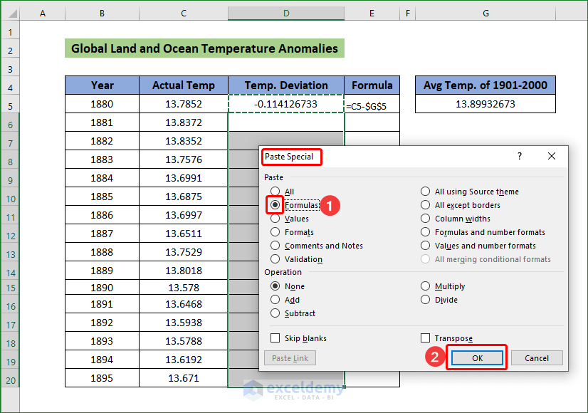 How to Copy Formula Down Entire Column in Excel (5 Easy Ways)