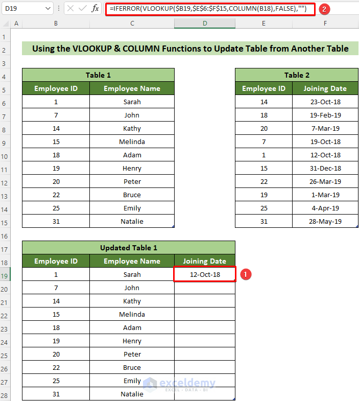 How to Create a Table from Another Table with Criteria in Excel (3 Methods)
