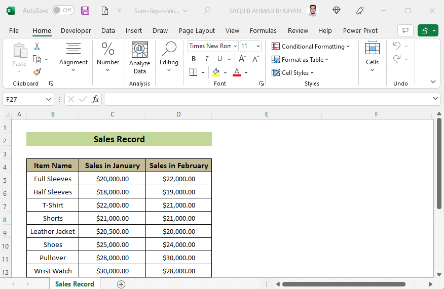 [Fixed!] Excel Scrolling Too Many Rows (2 Easy Solutions)