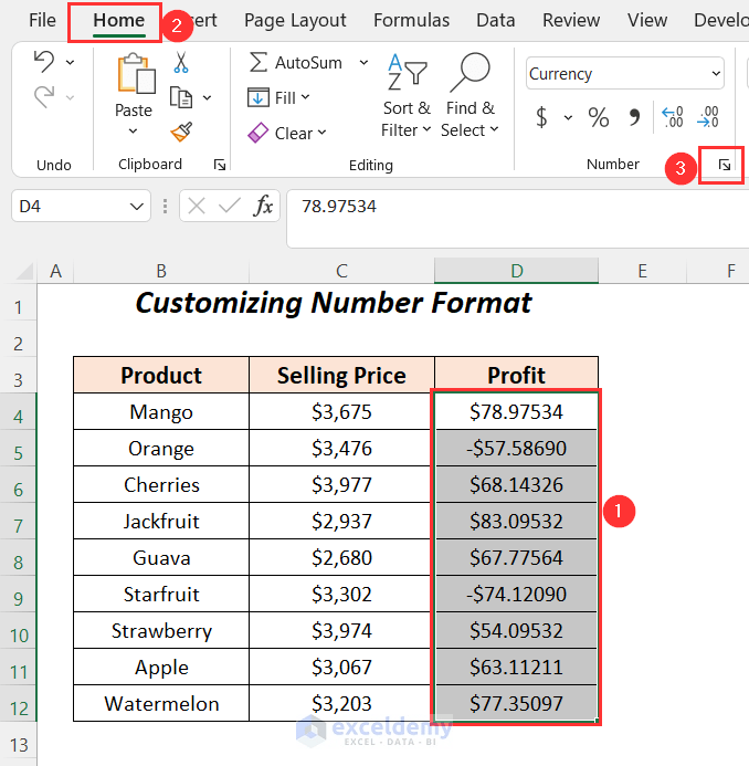 How to Reduce Decimal Places Permanently in Excel (5 Ways)