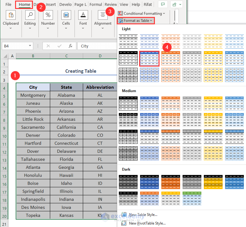 How to Create a Zip Code Heat Map in Excel (with Useful Steps)