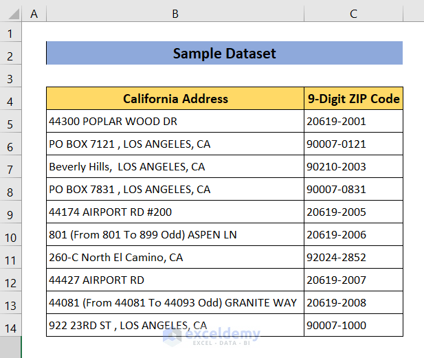 How to Remove the Last 4 Digits of a Zip Code in Excel 10 Methods
