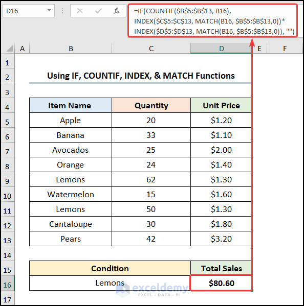 How to Use Nested COUNTIF Function in Excel (6 Suitable Ways)