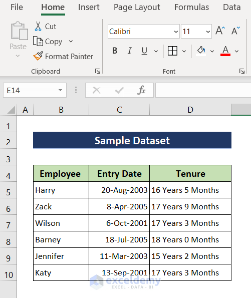 How to Increase the Font Size Using the Keyboard in Excel 3 Methods