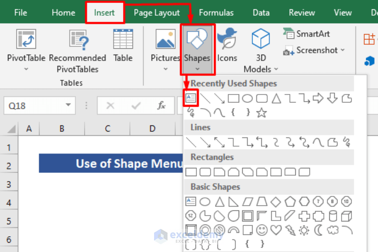 How to Insert Text Box in Excel (5 Easy Methods) ExcelDemy