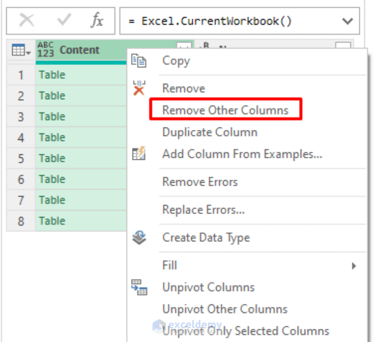 How to Create Summary Table from Multiple Worksheets in Excel
