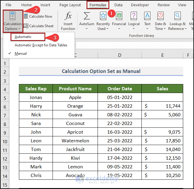 How to Fix If Excel COUNT Function Not Working (4 Causes and Solutions