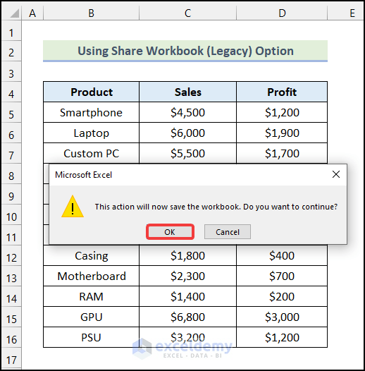 The Unshare Workbook Feature is Grayed Out in Excel Quick solution
