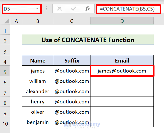 How to Add Suffix in Excel (4 Easy Ways) ExcelDemy