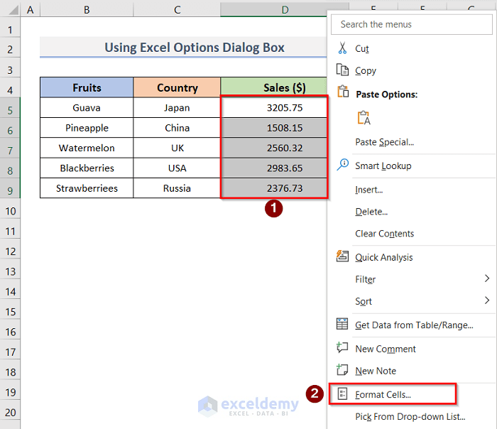 How to Change the Comma Separator in Excel (7 Easy Methods)