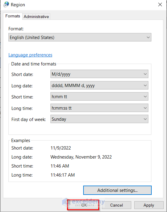 How to Change the Comma Separator in Excel (7 Easy Methods)