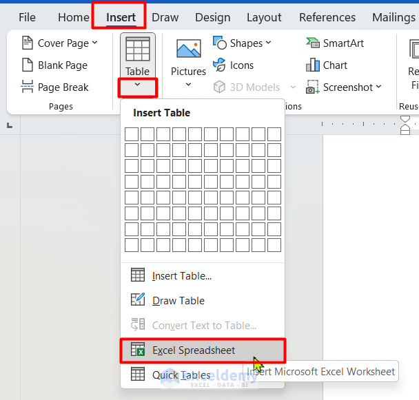 How to Export Data from Excel to Word (3 Easy Methods)
