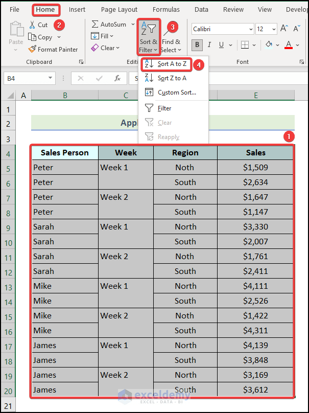 How to Rotate Sunburst Chart in Excel (2 Easy Ways) ExcelDemy