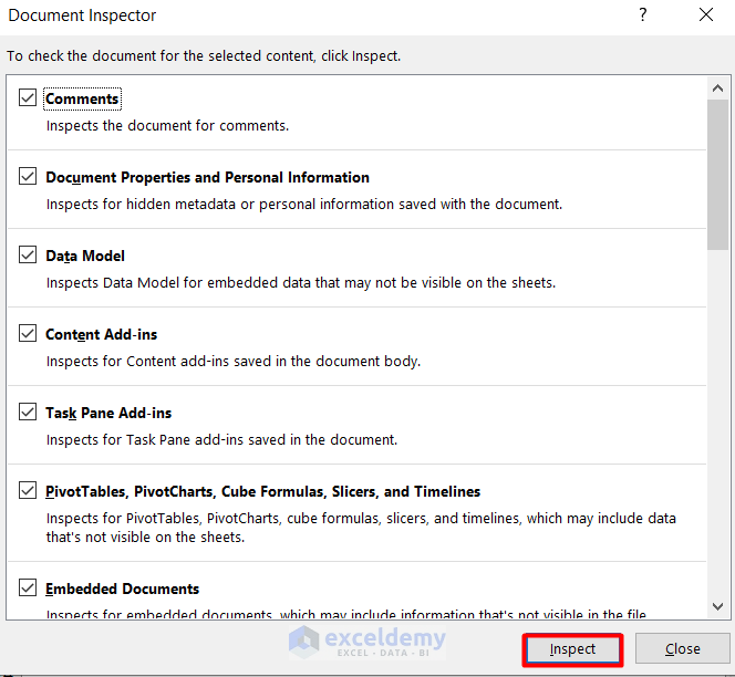 How to Remove Excel Metadata (3 Easy Ways) ExcelDemy