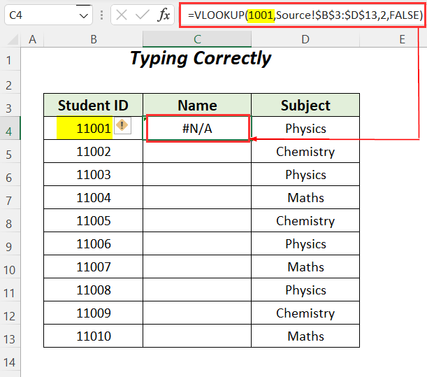 The VLOOKUP is Not Working Between Sheets 8 Easy Solutions