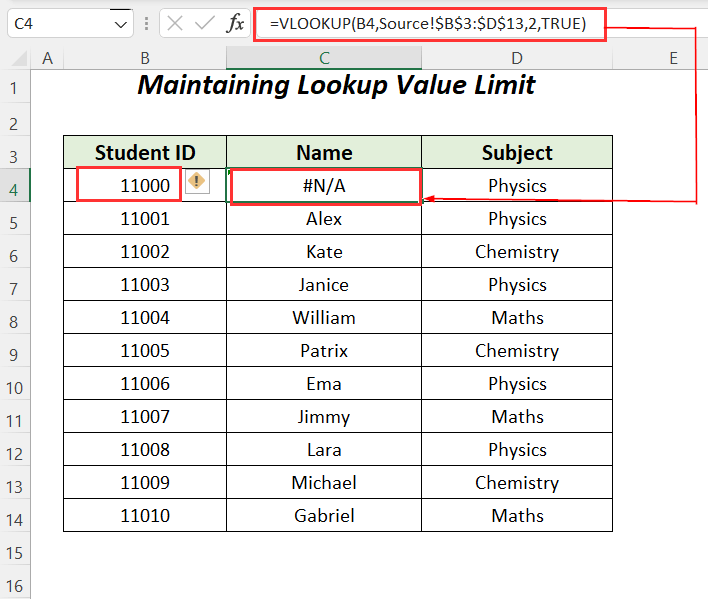 The VLOOKUP is Not Working Between Sheets 8 Easy Solutions