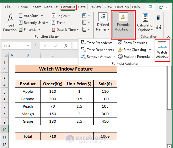 How to Insert Floating Table in Excel (2 Easy Ways) ExcelDemy