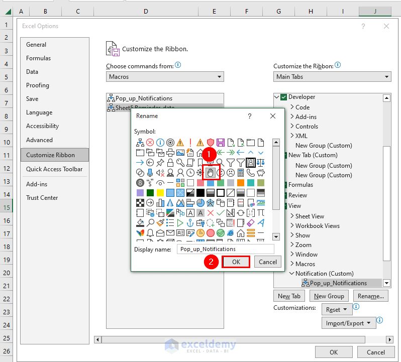 How to Create Notifications or Reminders in Excel (5 Methods)