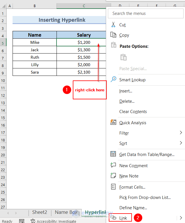 How to Navigate Between Sheets in Excel (10 Easy Methods)