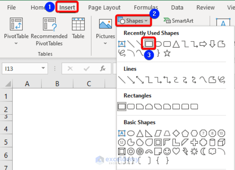 [Solved] Excel Text Box Not Showing (3 Reasons & Solutions)