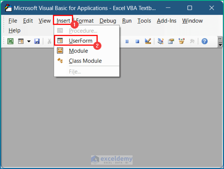 How to Use VBA Textbox Properties in Excel (with Easy Steps)