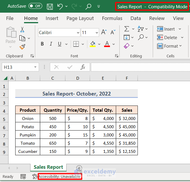 How to Change Compatibility Mode in Excel (2 Easy Ways)