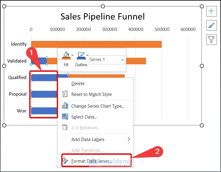 How to Create a Sales Pipeline Funnel in Excel (with Easy Steps)