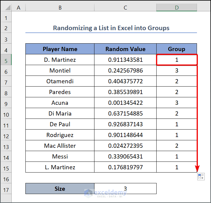 How to Randomize List of Names in Excel (8 Easy Methods)