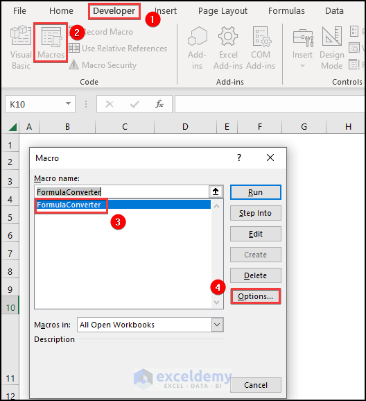 How to Use VBA Code for Making a Digital Clock in Excel 2 Steps