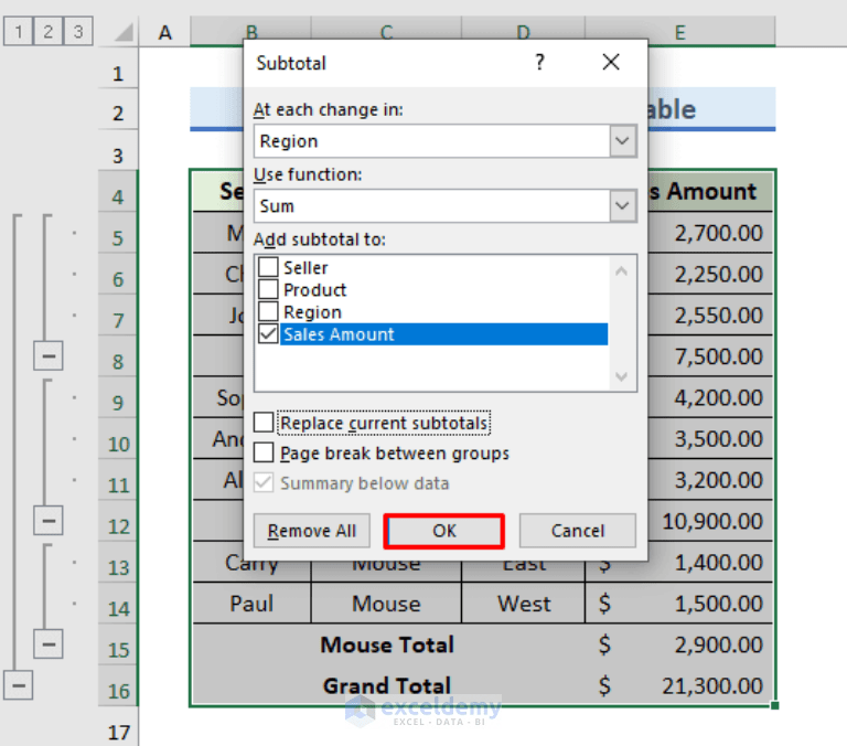 How to Drill Down in Excel Without Pivot Table (With Easy Steps)