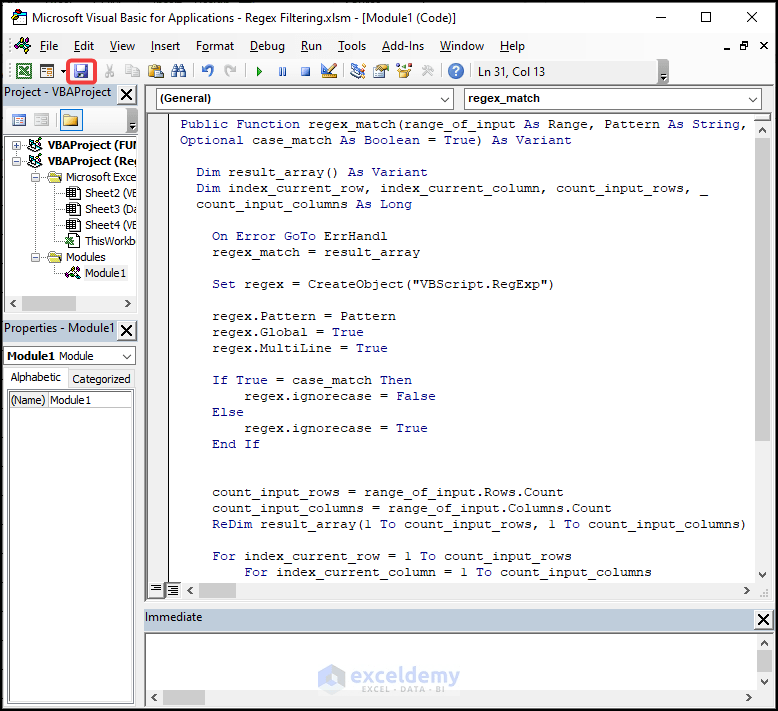 How to Filter Using RegEx in Excel (with Simple Steps)