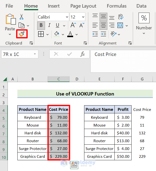 How to Create Union of Two Tables in Excel 6 Simple Methods