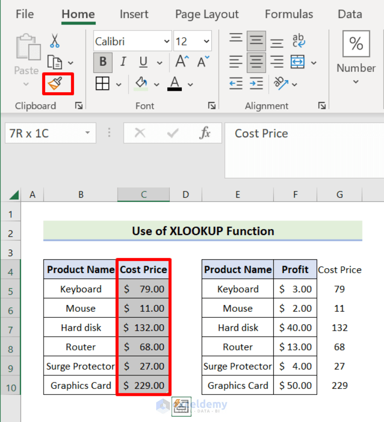 How to Create Union of Two Tables in Excel (6 Simple Methods)
