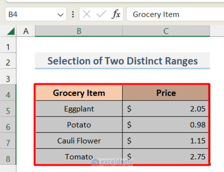 How to Use VBA Union Function in Excel (3 Easy Examples)