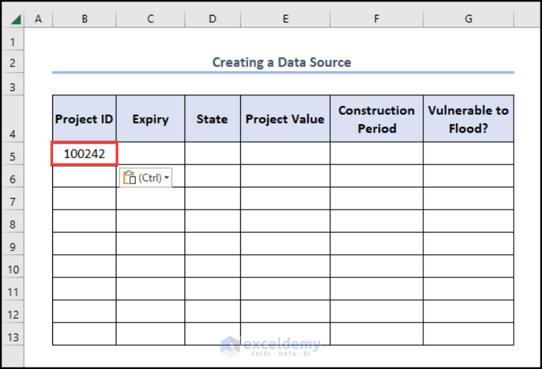 How to Create a Data Source in Excel (with Simple Steps)