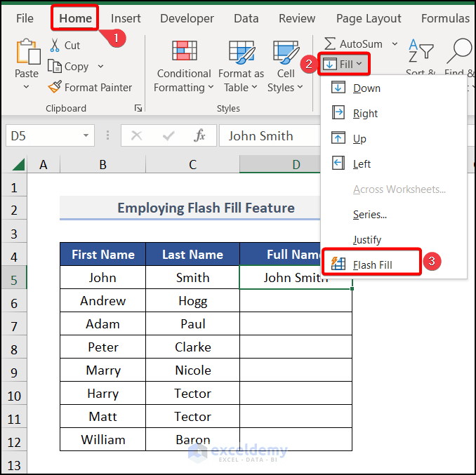 How to Join Names in Excel (7 Quick Methods) ExcelDemy