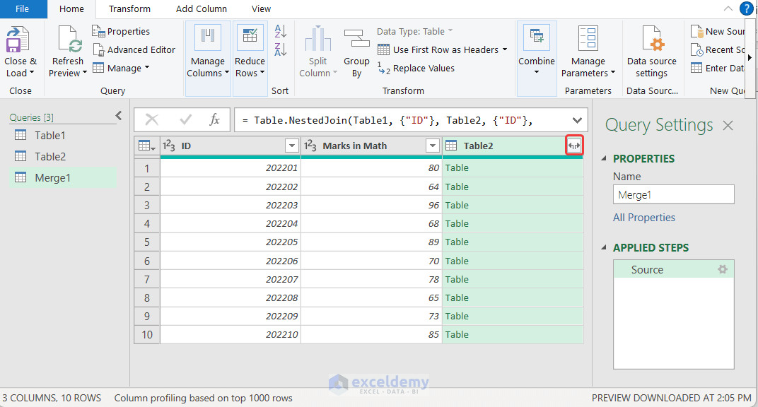 How to perform an Inner Join in Excel 2 Methods ExcelDemy