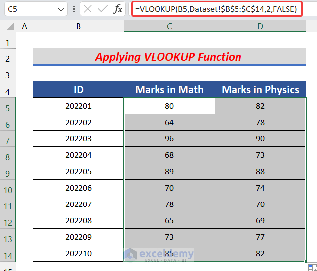 How to perform an Inner Join in Excel 2 Methods ExcelDemy