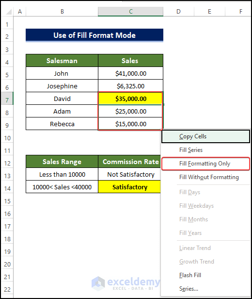 How to Use Format Painter Multiple Times in Excel (5 Easy Ways)
