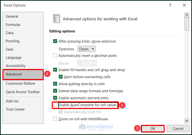 How to Turn Off in Excel (3 Easy Approaches)