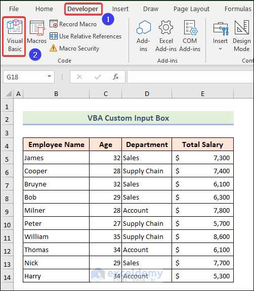 Excel VBA Custom Input Box (7 Examples) ExcelDemy