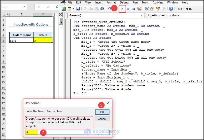 Excel VBA InputBox Type with Examples ExcelDemy