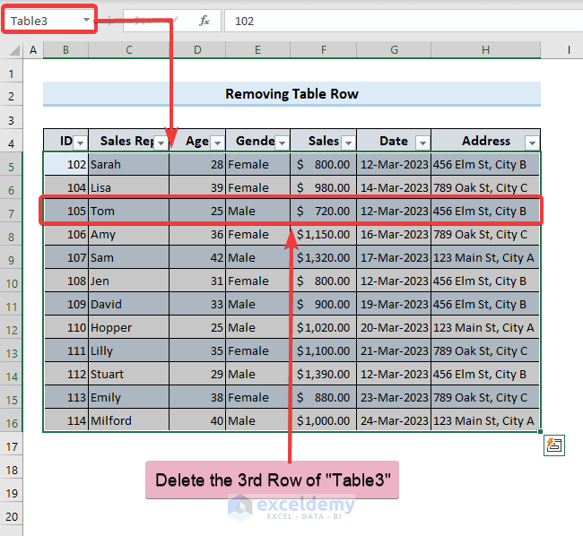 How to Delete Row with VBA and Shift Up Cells in Excel (11 Examples