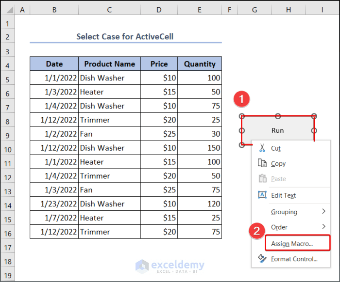Excel VBA Select Case Like 7 Examples ExcelDemy
