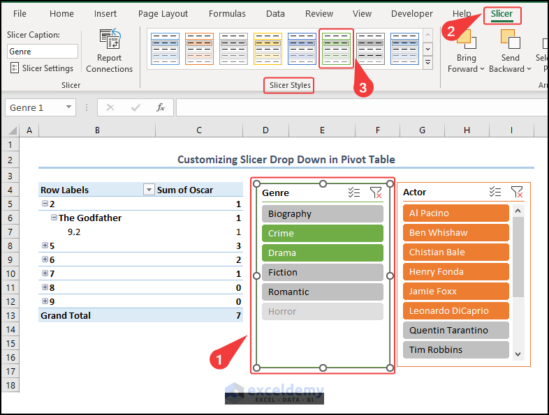 How to Create Slicer Drop Down in Excel (with Quick Steps)
