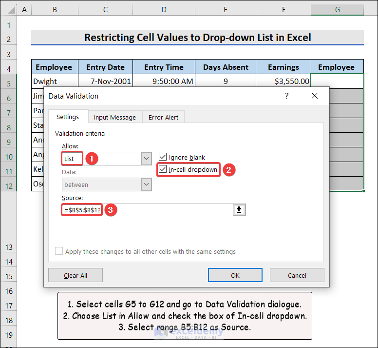 How to Limit Cell Value in Excel (7 Suitable Examples)