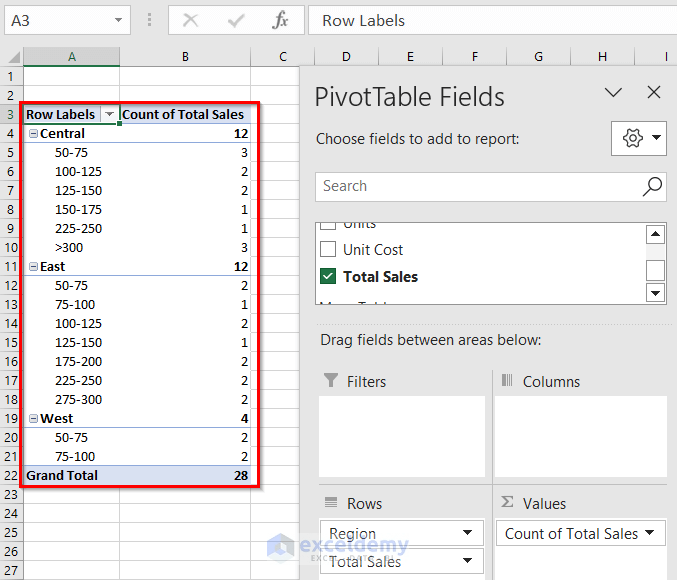 How to Group Data in Pivot Table (3 Examples)