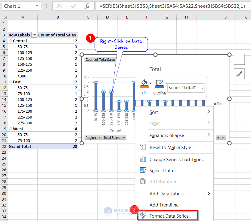 How to Group Data in Pivot Table (3 Examples)